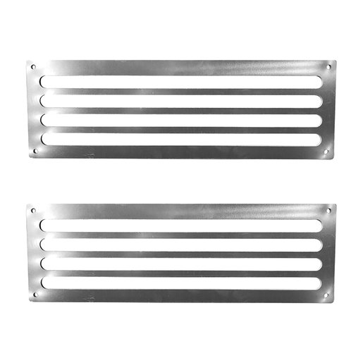 Fire Pit Vent Kit Set of 2 5 3/4 in. x 11 1/2 in. SiteOne